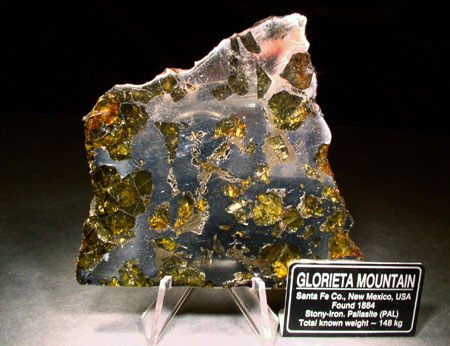 Glorieta Mtn pallasite, Santa Fe Co., NM, USA