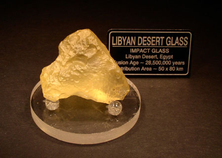 Libyan Desert Glass, Libyan Desert, Eqypt