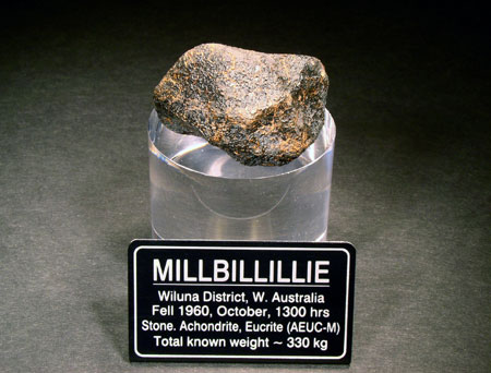 Millbillillie achondrite, Wiluna District, W. Australia
