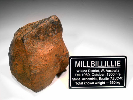 Millbillillie eucrite, Wiluna District, W. Australia