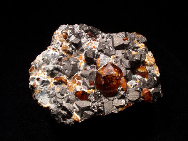 Chondrodite, Magnetite, Tilly Foster Mine, Brewster, NY, USA