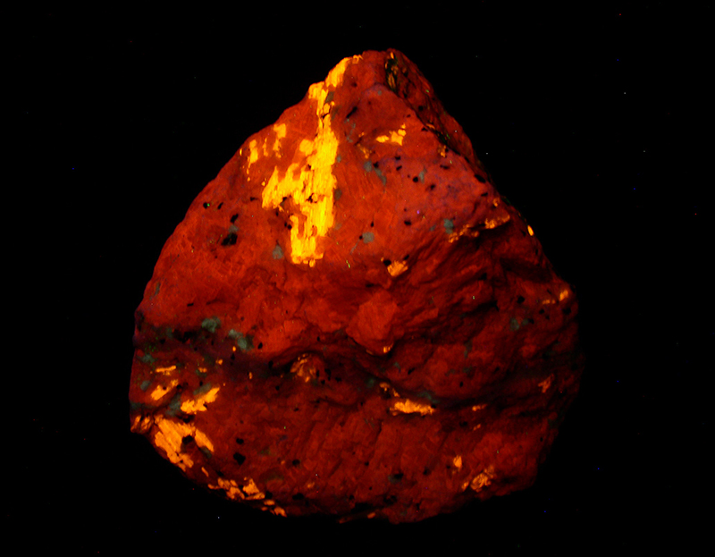 Mineral Specimens - Wollastonite, barite, Sterling Mine, Ogdensburg, NJ